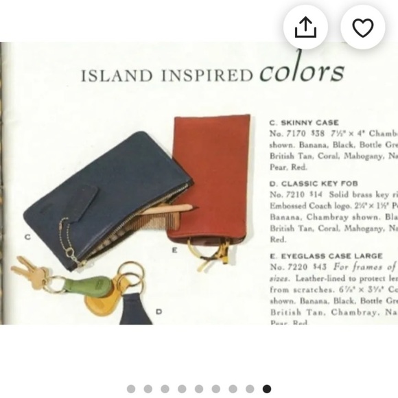 Vintage Coach Skinny Make-Up Kit #7170 Black Glove Tanned Leather - Picture 3 of 12